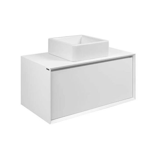 Meuble vasque suspendu - VIEW  - Sanindusa - MDF / en mélaminé / contemporain