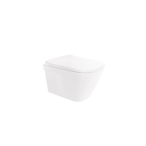WC suspendu - Look - Sanindusa - en porcelaine / résidentiel / rectangulaire