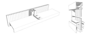 Panneau en polycarbonate pour mur-rideau - PC 2600-10-4-U - Rodeca GmbH