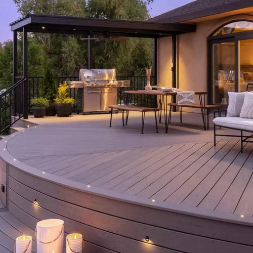 Lame de terrasse en composite - Transcend® Lineage™  - Trex Inc. - rainurée / recyclée