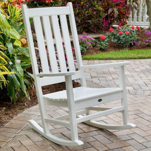 Chaise contemporaine - Cape Cod  - Trex Inc. - d'extérieur / en composite / avec piètement en composite