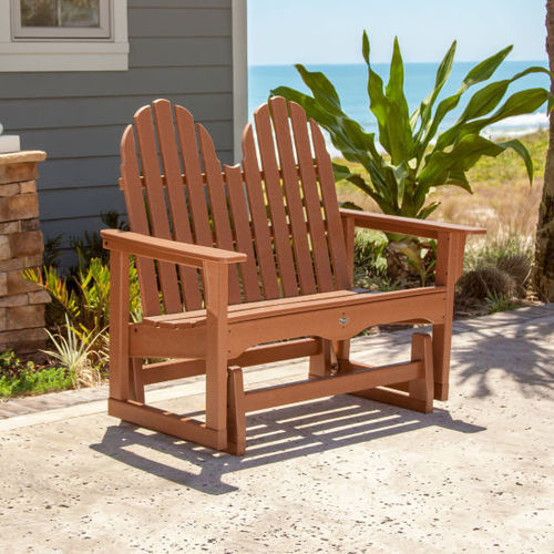 Banc contemporain - Cape Cod Glider - Trex Inc. - en composite / avec dossier / avec accoudoirs