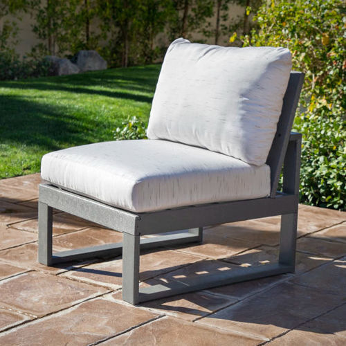 Chauffeuse contemporaine - Modular - Trex Inc. - en tissu / en composite / recyclable