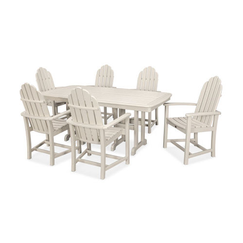 Ensemble table et chaises contemporain - Cape Cod - Trex Inc. - d'extérieur / en composite / rectangulaire