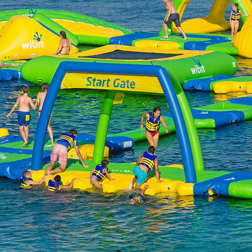 Jeu gonflable pour piscine publique - STARTGATE SUS - Wibit Sports