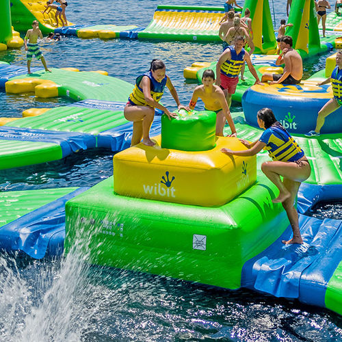 Jeu gonflable pour piscine publique - DECK 3 - Wibit Sports
