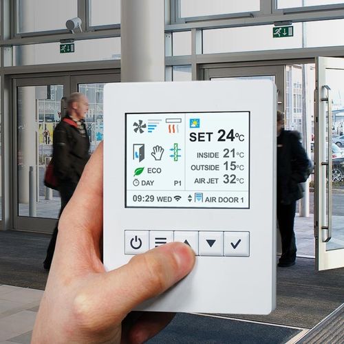 Régulateur de ventilation pour système de ventilation - CLEVER  - airtecnics - mural / professionnel