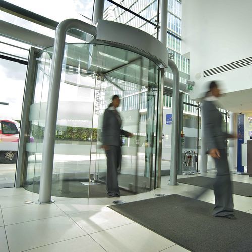 Rideau d'air encastrable - ROTOWIND - airtecnics - professionnel / pour porte à tambour