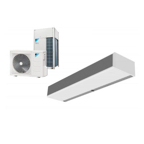 Rideau d'air plafonnier - ECM 1500 DX13-DA - airtecnics - professionnel