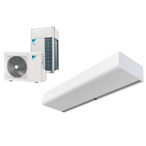 Rideau d'air de plafond - SMART ECG 1000 DX10-DA	 - airtecnics - professionnel