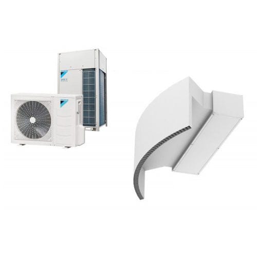 Rideau d'air de plafond - ROTO ECG 1000 DX10-DA	 - airtecnics - professionnel / pour porte à tambour
