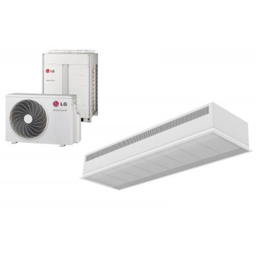 Rideau d'air encastrable - RDAM ECM 1000 DX8-LG	 - airtecnics - industriel / professionnel