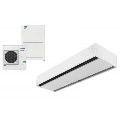Rideau d'air de plafond - DAM ECM 1500 DX11-PA	 - airtecnics - industriel / professionnel