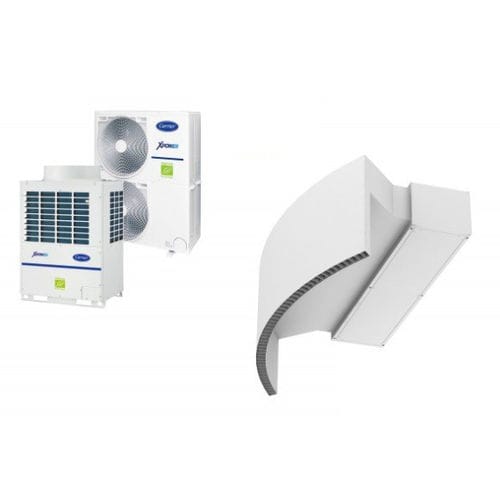 Rideau d'air de plafond - ROTO ECG 1000 VRF10-CA	 - airtecnics - industriel / professionnel