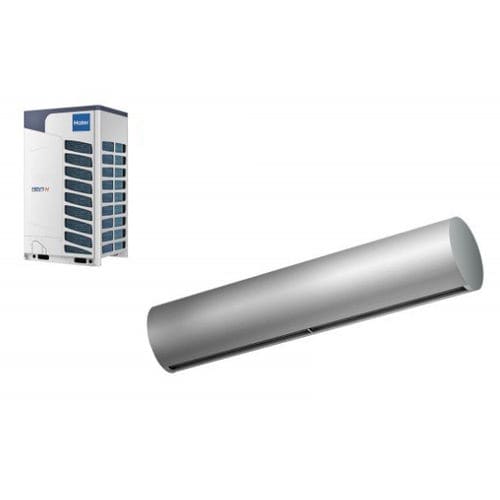 Rideau d'air de plafond - RUND ECG 1000 VRF10-HA	 - airtecnics - industriel / professionnel