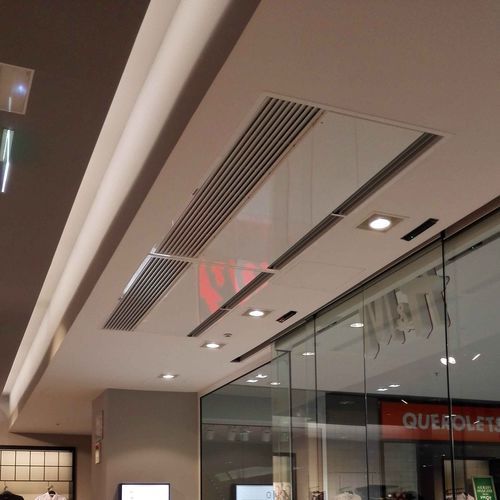 Rideau d'air encastrable - RECM 1000 A FC - airtecnics - industriel / professionnel