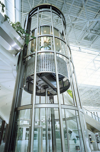 Ascenseur hydraulique - KLEEMANN - pour le tertiaire / panoramique