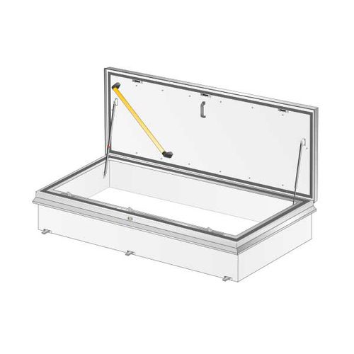 Trappe de visite de toit - RHT - Special Sizes - Gorter - rectangulaire / en aluminium / sur mesure