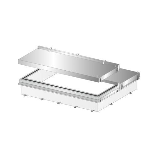 Trappe de visite de toit - RHT - REMOVABLE - FLAT LIDS - Gorter - rectangulaire / en aluminium / sur mesure