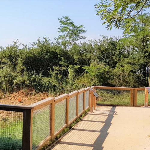 Clôture grillagée - SCIAGE GRILLAGE - Rondino - de jardin / pour espaces verts / en acier galvanisé