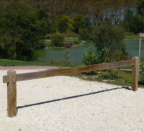Barrière coulissante - BARSC-182T11 - Rondino - de contrôle d'accès / en pin / pour espace public