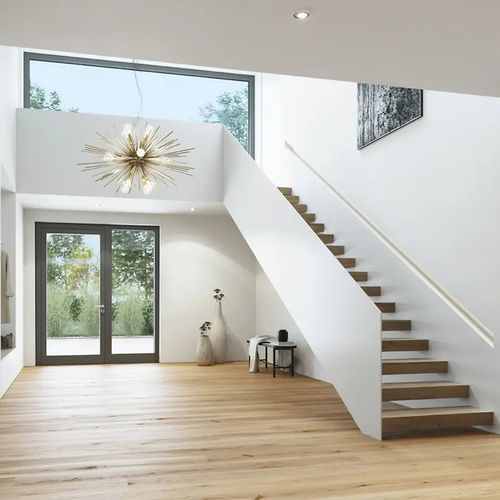 Porte d'entrée - S6ES-D - Schüco - aluminium / en polycarbonate / battante