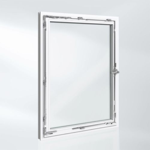 Profilé pour fenêtre en acier - VTA - Schüco - en PVC-U / de sécurité