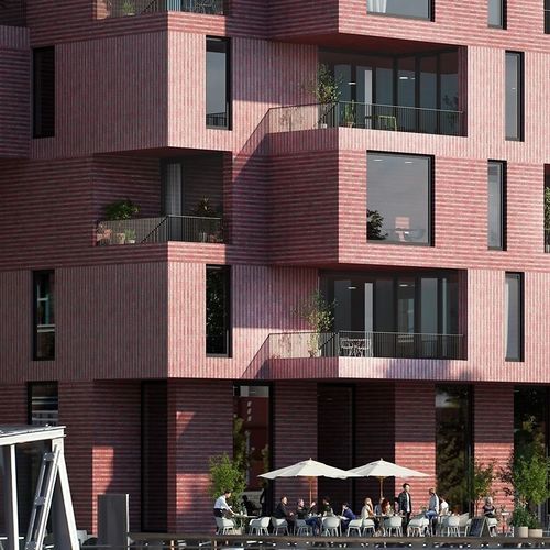 Baie vitrée coulissante - AWS 75.SI+ - Schüco - aluminium / à triple vitrage / 2 vantaux