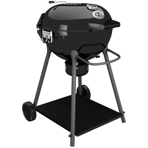 Barbecue à charbon - KENSINGTON 570 C - Outdoor Chef - sur pied / en acier inoxydable / avec rangement
