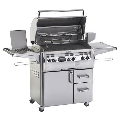 Barbecue à gaz - ECHELON DIAMOND 660S - FIRE MAGIC - professionnel / sur roulettes / en acier inoxydable
