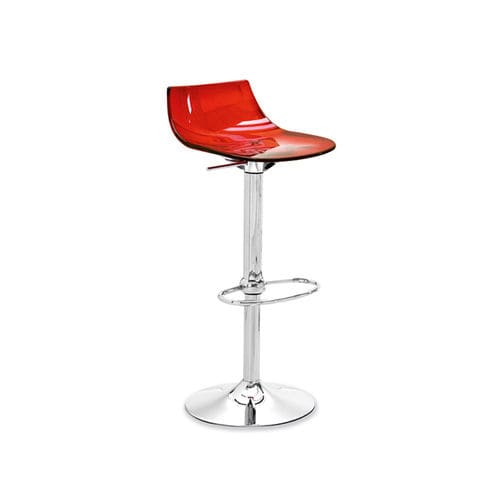 Tabouret de bar contemporain - LINDA - ARAN Cucine - avec piètement en métal / pivotant / à hauteur réglable
