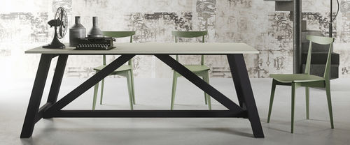 Table contemporaine - ALMA - ARAN Cucine - en bois / rectangulaire / écolabel FSC