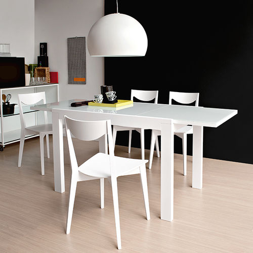 Table contemporaine - ARTÙ - ARAN Cucine - en bois laqué / rectangulaire / à rallonge