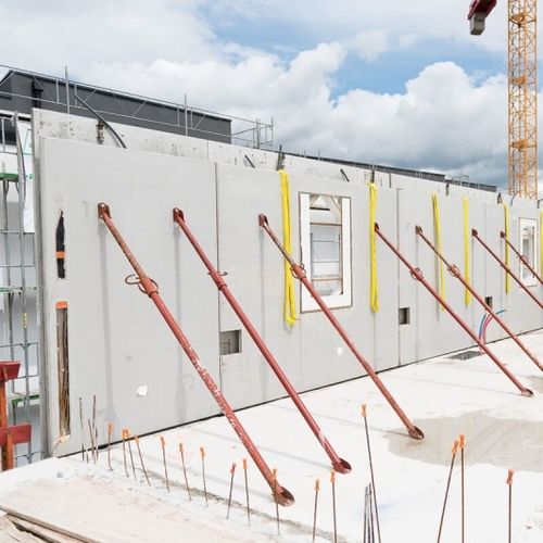 Prémur en béton préfabriqué - ISOLÉ - RECTOR - avec isolation intégrée