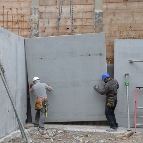 Prémur en béton armé - COFFRAMUR - RECTOR - de fondations
