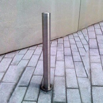 Borne de protection - CHANTERELLE - FRANCE INOX INDUSTRIE - amovible / escamotable / en acier inoxydable