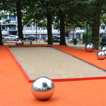 Borne anti-stationnement - SPHERE - FRANCE INOX INDUSTRIE - en acier inoxydable
