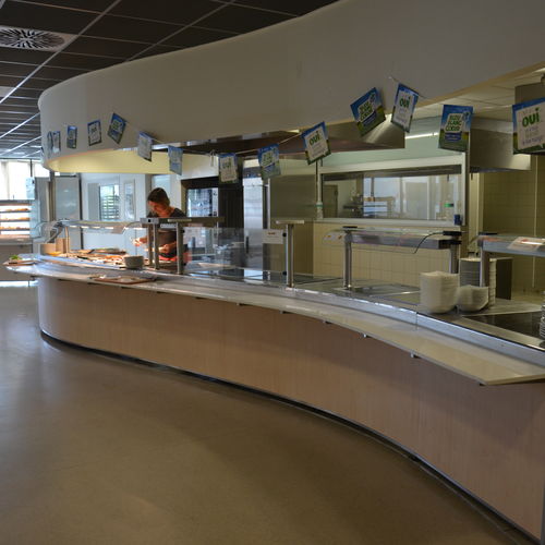 Comptoir vitrine réfrigéré pour commerce - LES OFFICES - FRANCE INOX INDUSTRIE - pour cuisine professionnelle / sur mesure