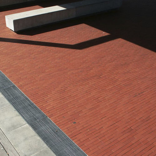 Pavé en clinker - BILBAO - La Paloma Cerámicas - en céramique / d'extérieur / rouge