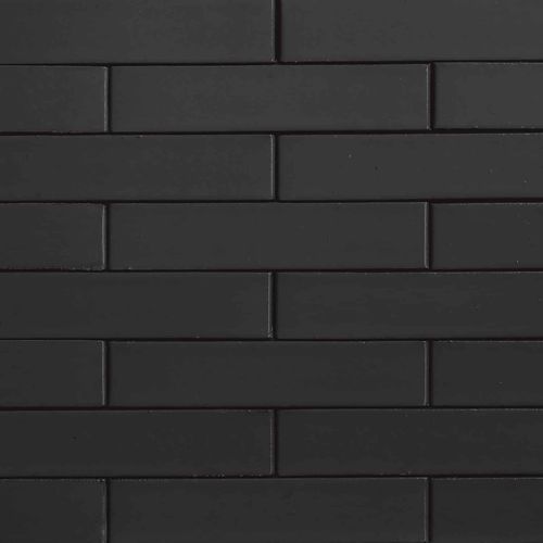 Brique creuse - NEGRO Onyx - La Paloma Cerámicas - émaillée / pour façade / pour mur intérieur
