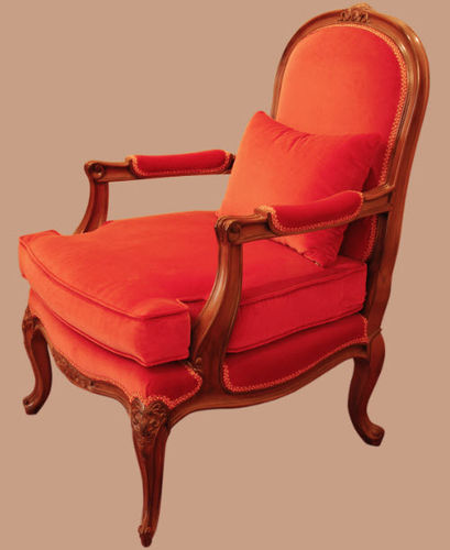 Fauteuil de style - 3003 - Al Cazar Fine Woods - en tissu