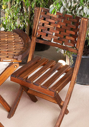Chaise de jardin classique - 215 P - Al Cazar Fine Woods - en bois / résidentielle / sans accoudoirs
