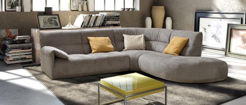 Canapé modulable - BELLAVISTA - Alpa Salotti - d'angle / contemporain / en tissu