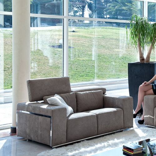 Canapé modulable - CLARK - Alpa Salotti - contemporain / en tissu / en cuir
