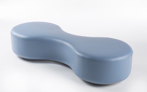 Banquette modulable - MOLECOLA - ALTEK ITALIA DESIGN - contemporaine / en cuir / avec piètement en aluminium