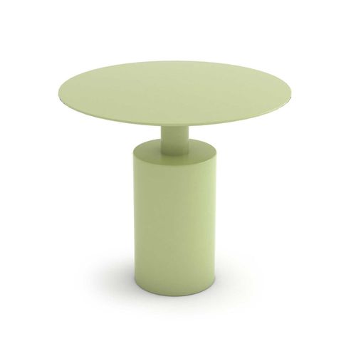 Table contemporaine - SHE & HE - ALTEK ITALIA DESIGN - en stratifié / en HPL / avec piètement en métal