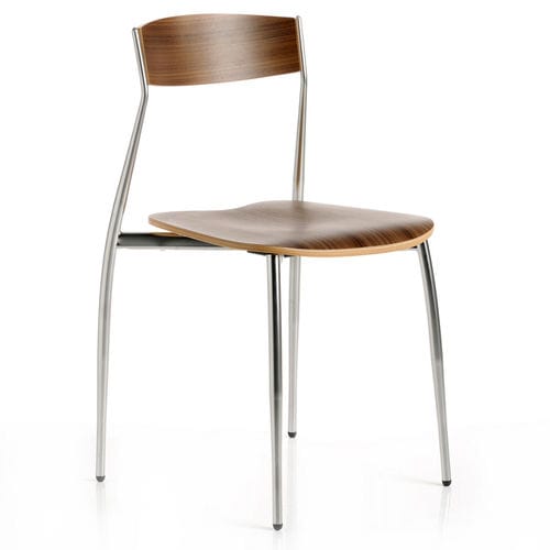 Chaise design original - BABA - ALTEK ITALIA DESIGN - de cuisine / de salon / en hêtre