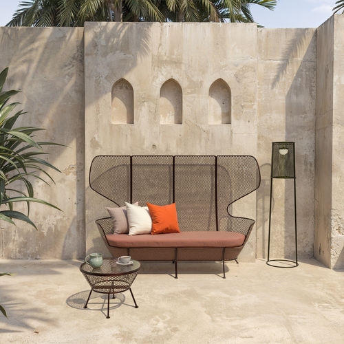 Canapé contemporain - QUIZAS - ALTEK ITALIA DESIGN - d'extérieur / de jardin / en tissu