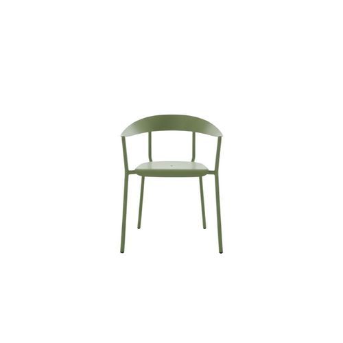 Chaise de jardin contemporaine - Alu Mito - ALTEK ITALIA DESIGN - d'extérieur / en aluminium / en aluminium peint