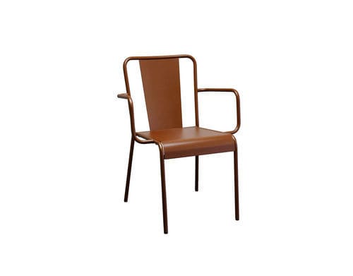 Chaise contemporaine - PEL_92B - ALTEK ITALIA DESIGN - d'intérieur / en métal / avec piètement en métal